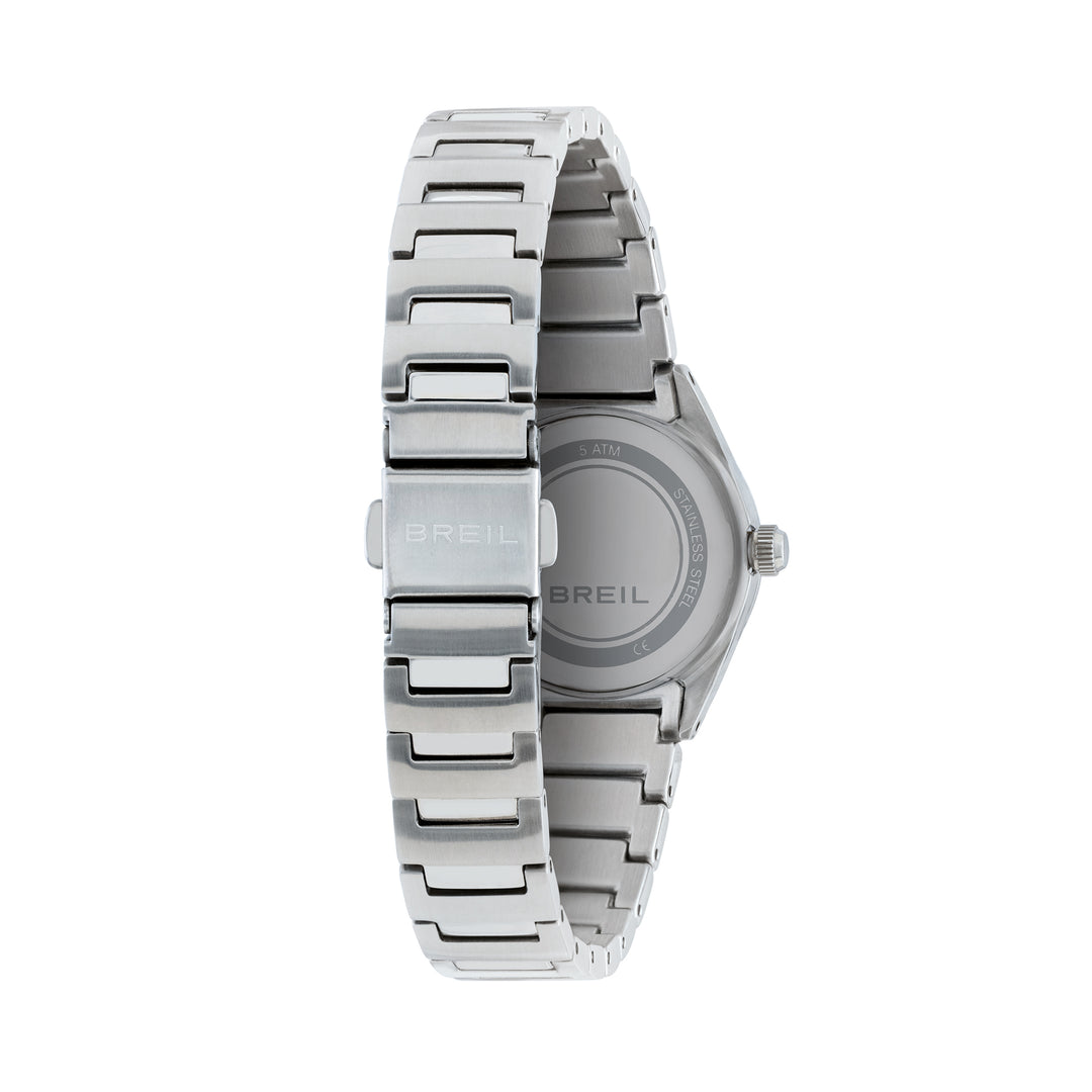 Breil watch B 12 H 26.5mm light blue quartz steel TW2188