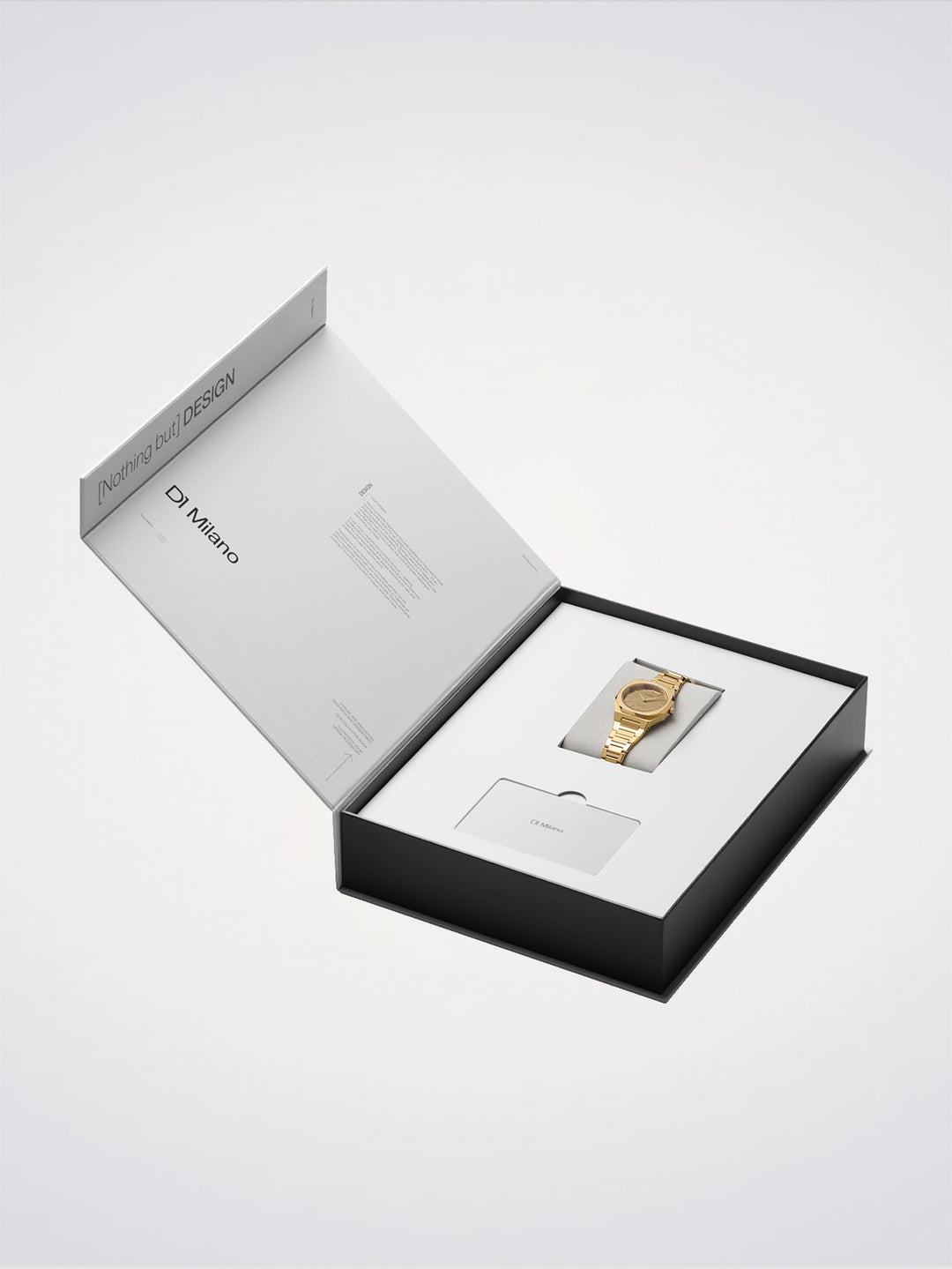 D1 Milano Gold Gleam Orologio Ultra Thin 30 mm D1-UTBL40