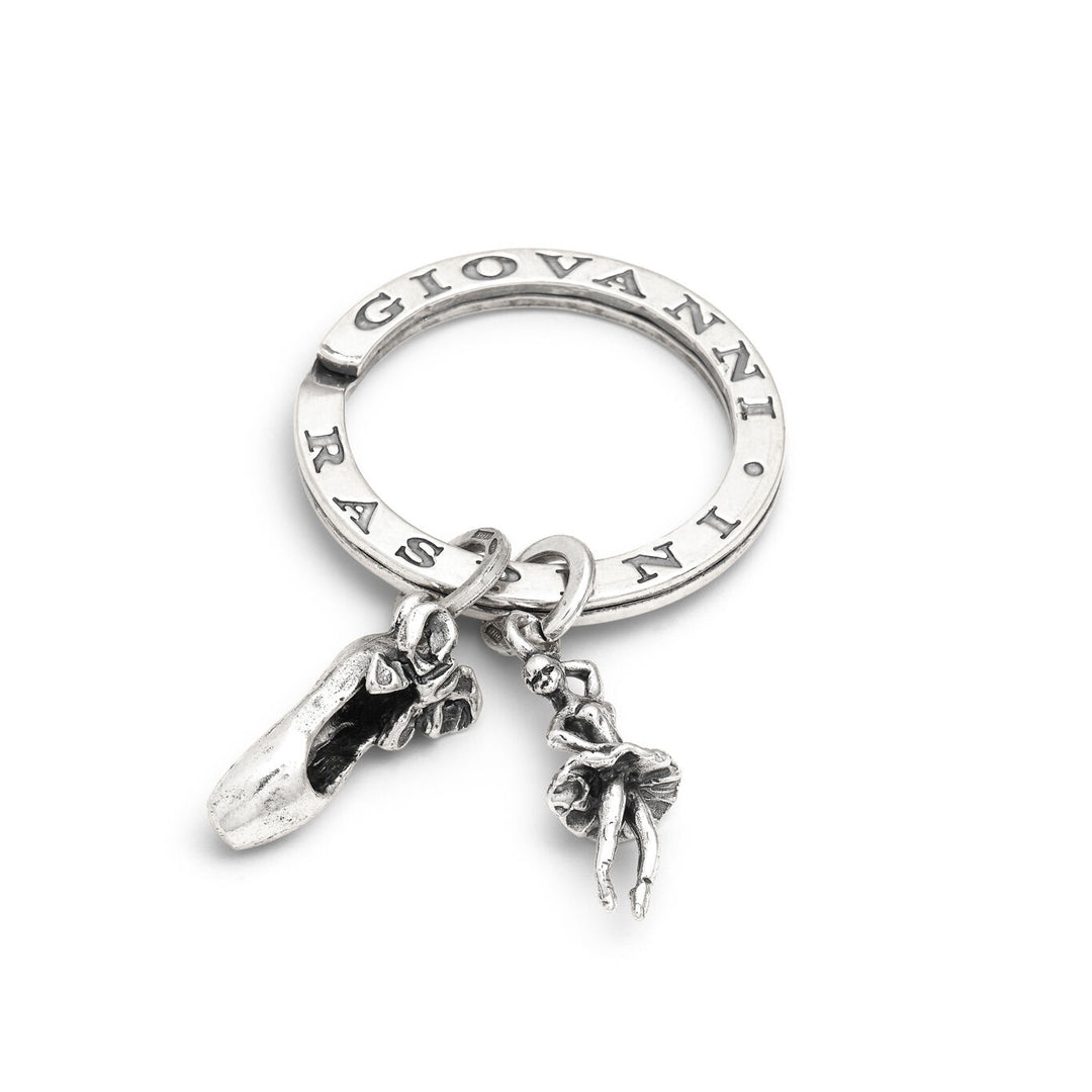 Porte-clés de danse classique Giovanni Raspini Porte-clés en argent 925 X01417