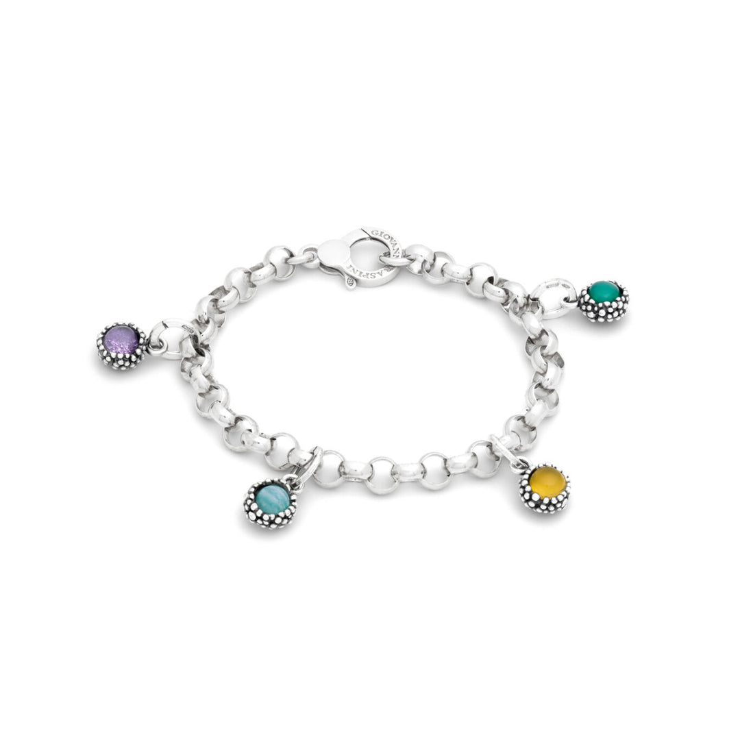 Giovanni Raspini Stone Garden Armband Silber X01707