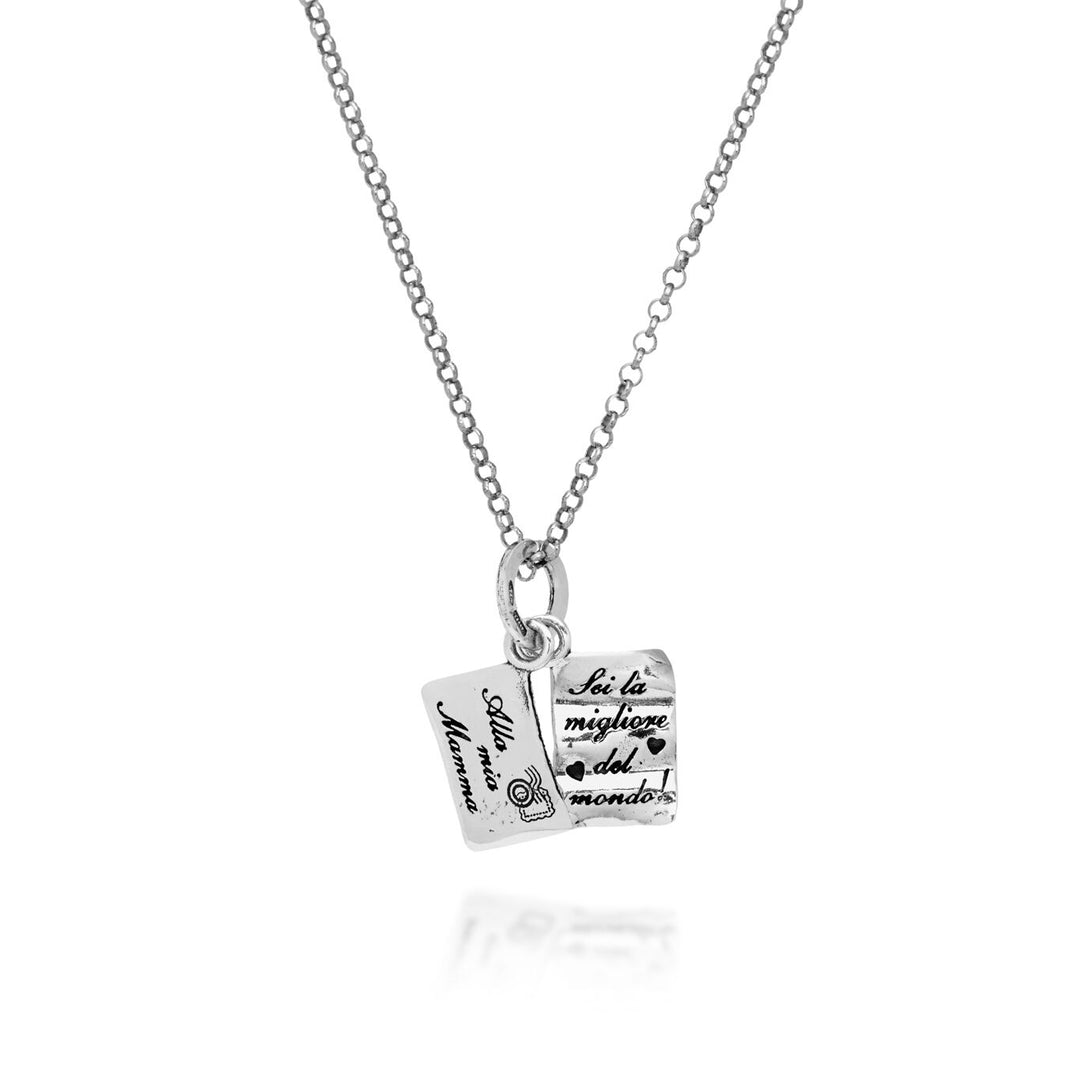 Giovanni Raspini Silver Special Letter Necklace X01730