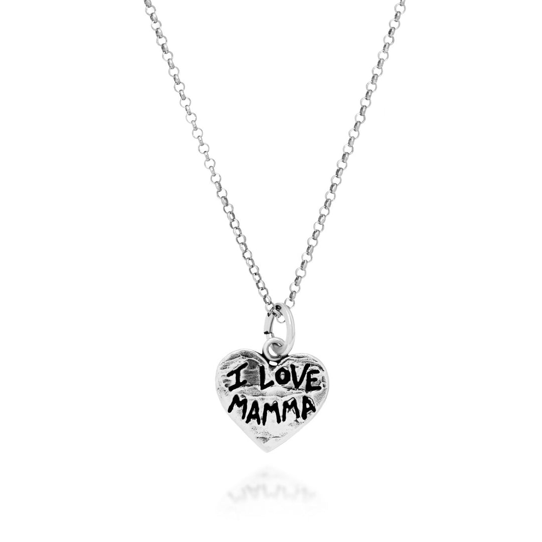 Collier coeur maternel Giovanni Raspini argent X01731