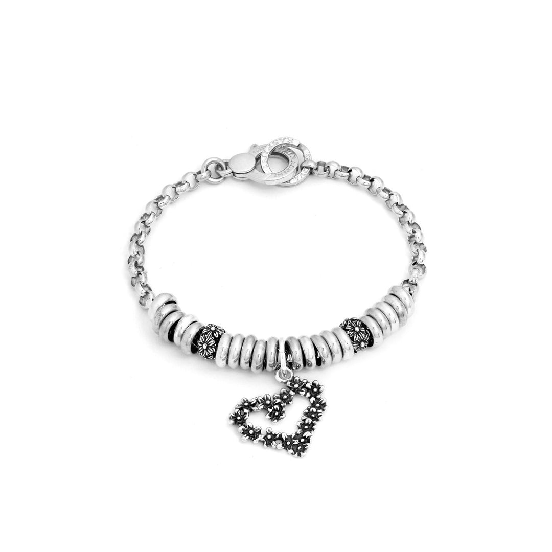Bracelet Giovanni Raspini Coeur Marguerite argent X01736