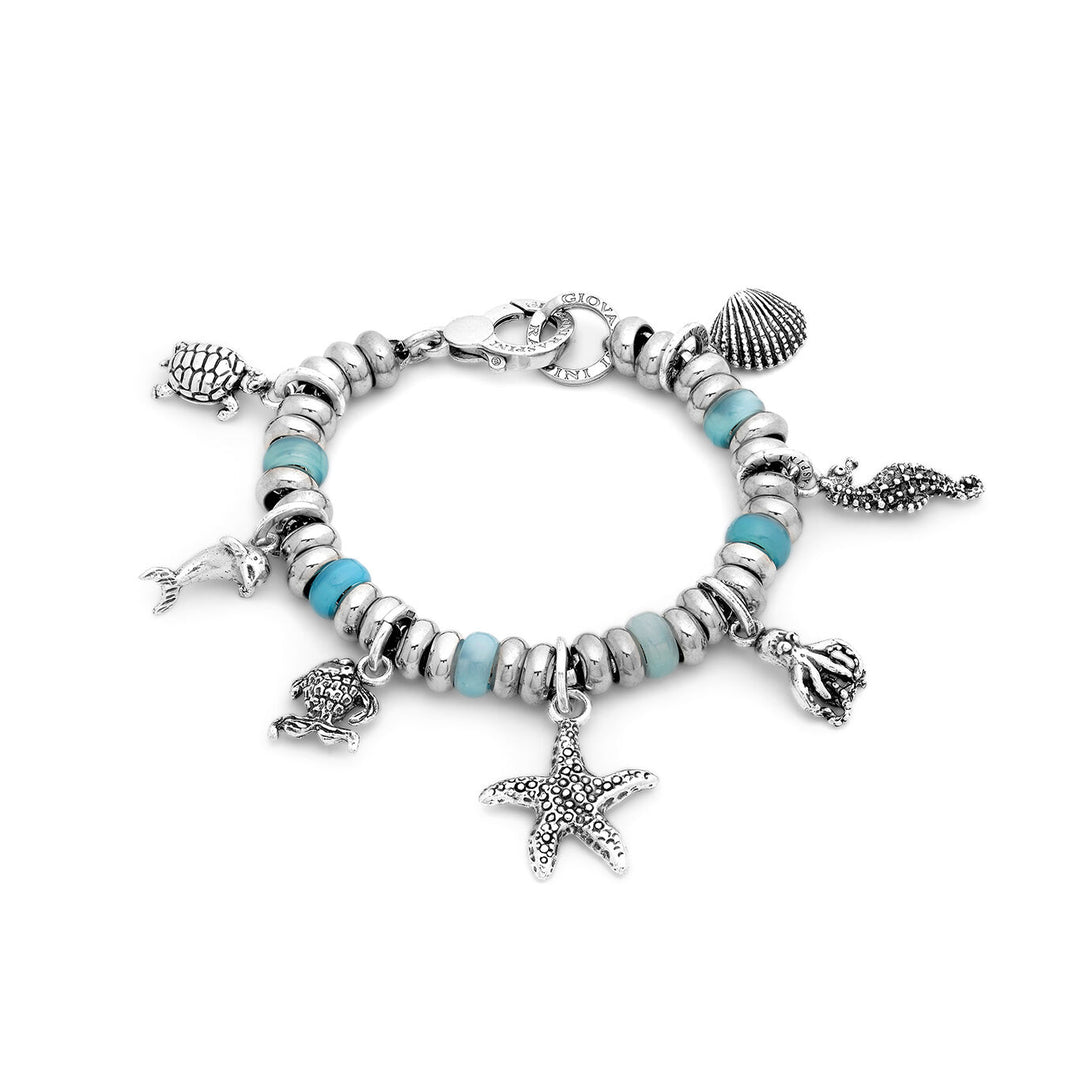 Giovanni Raspini Silber Marine World Armband X01830
