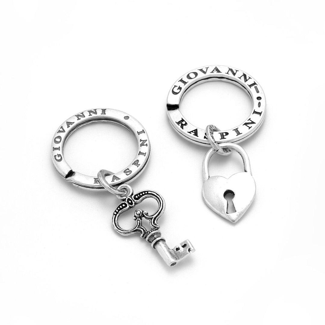 Giovanni Raspini Keyring Key to my Heart silver X01840
