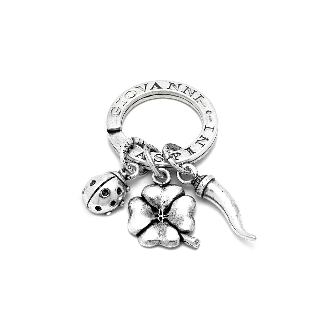 Giovanni Raspini Good Luck Silber-Schlüsselanhänger X01956