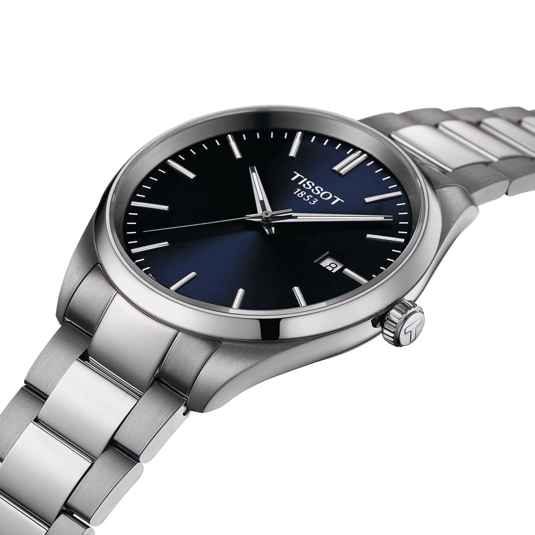 Tissot Watch PR 100 40 mm Blue Quartz Steel T150.410.11.041.00 uur