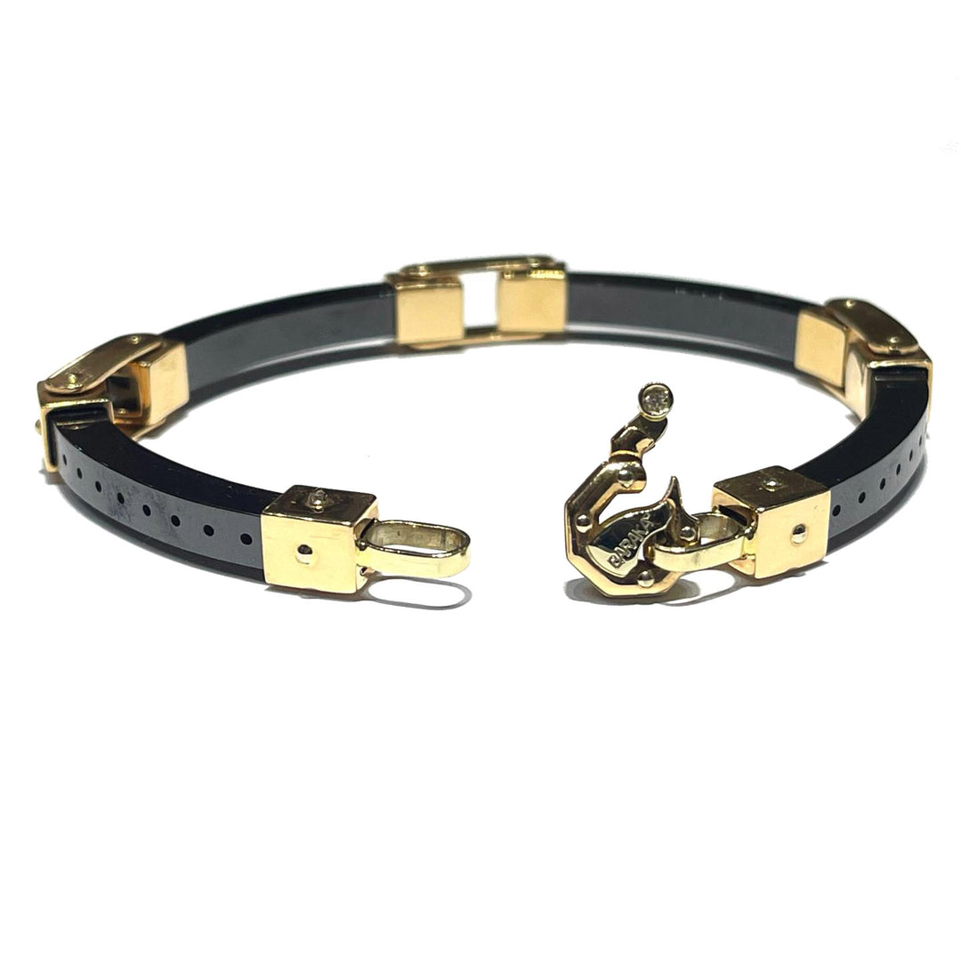 Barakà -armband keramiskt gult guld 18kt keramisk BR21367N