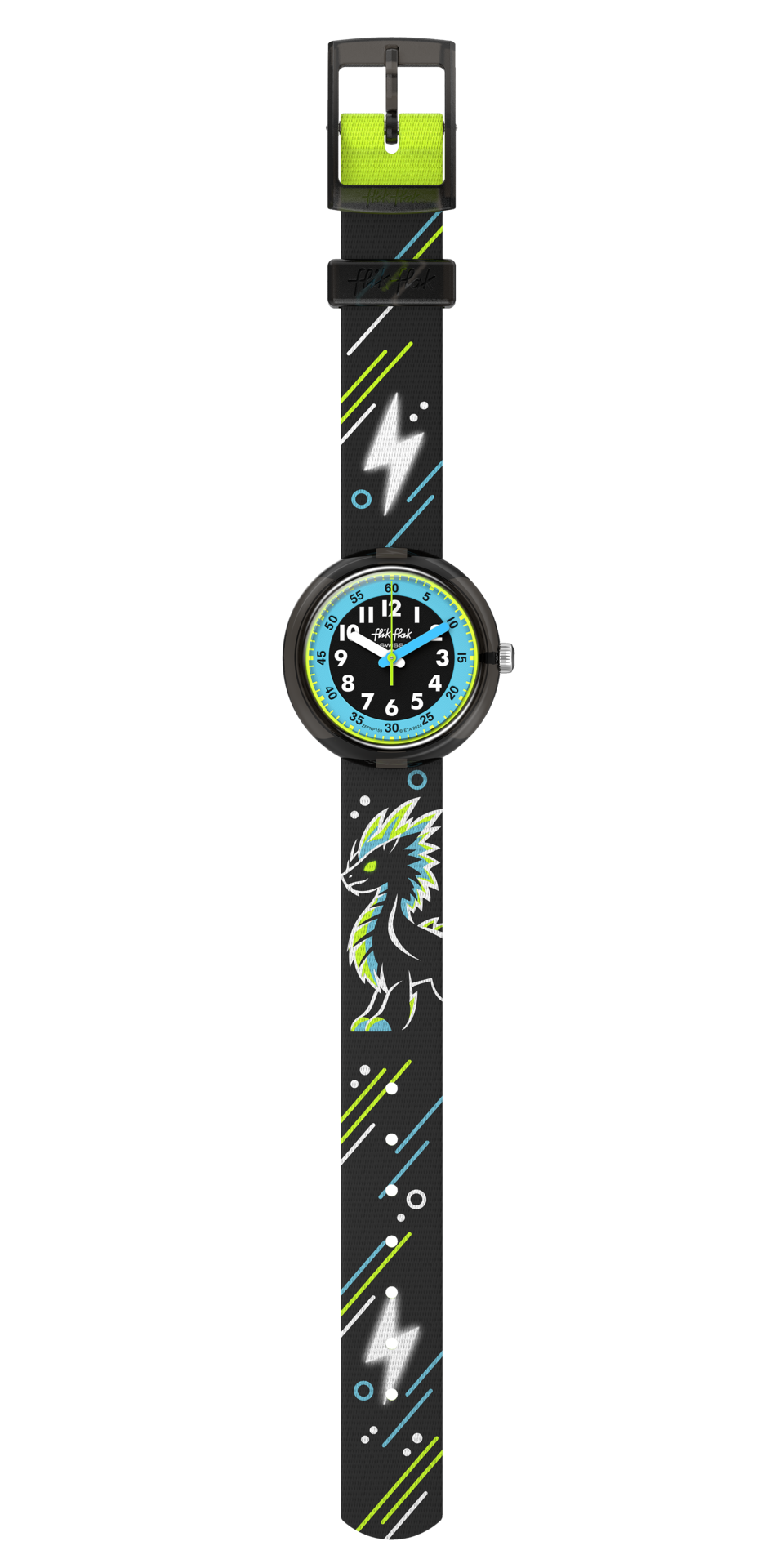 Flik Flak Mystic Dragon Mystic Land 32 mm FPNP159 Watch