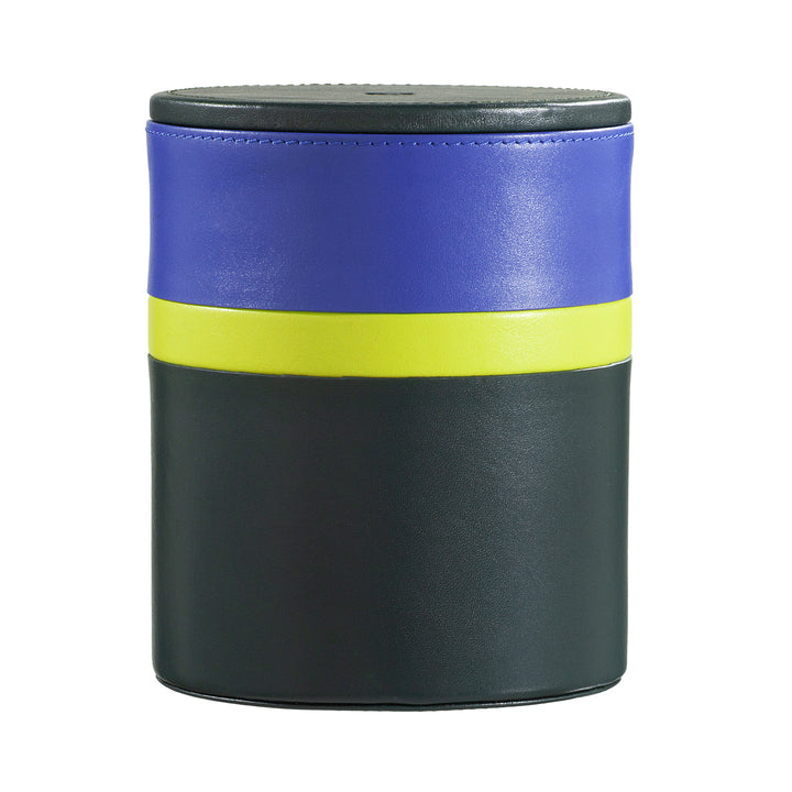 Pot design DUDU avec couvercle pour bureau à domicile 11x14cm, plateau de rangement multicolore, vide poche polyvalent