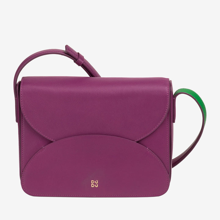 DUDU Borsa a Tracolla Donna in Pelle con Patta Modello Envelope – Borsetta Piccola Elegante e Versatile con Tracolla Regolabile, Borsa Perfetta per Ogni Occasione