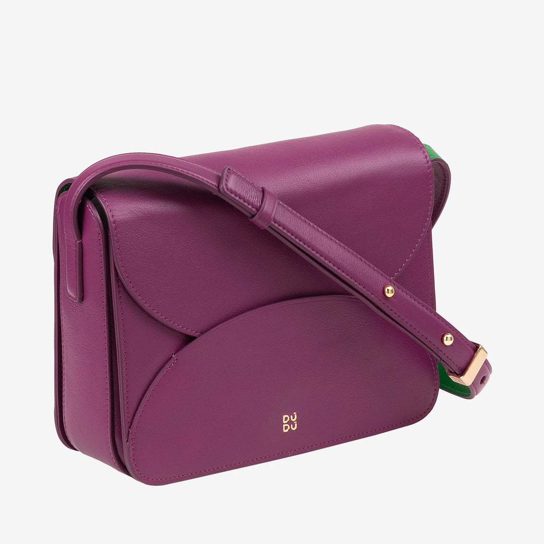DUDU Borsa a Tracolla Donna in Pelle con Patta Modello Envelope – Borsetta Piccola Elegante e Versatile con Tracolla Regolabile, Borsa Perfetta per Ogni Occasione