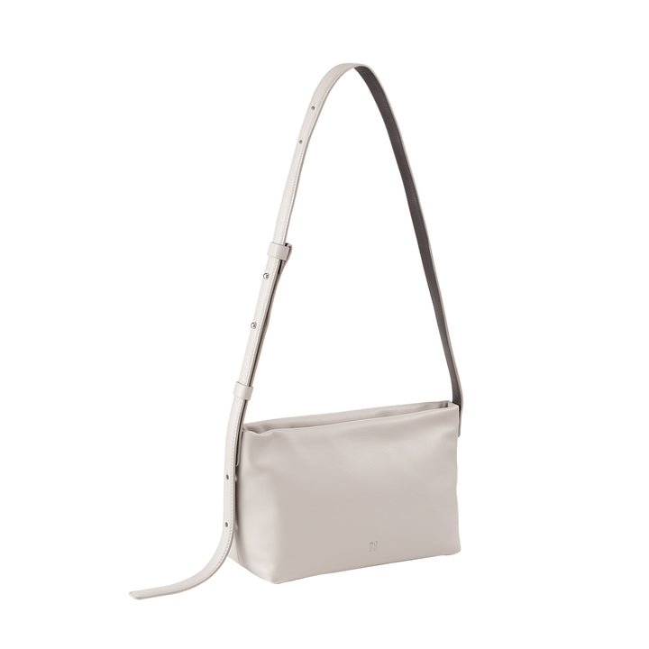 DUDU Kleine Damen-Umhängetasche aus weichem Leder, Umhängetasche, Reißverschluss, elegante City-Mode-Abendhandtasche
