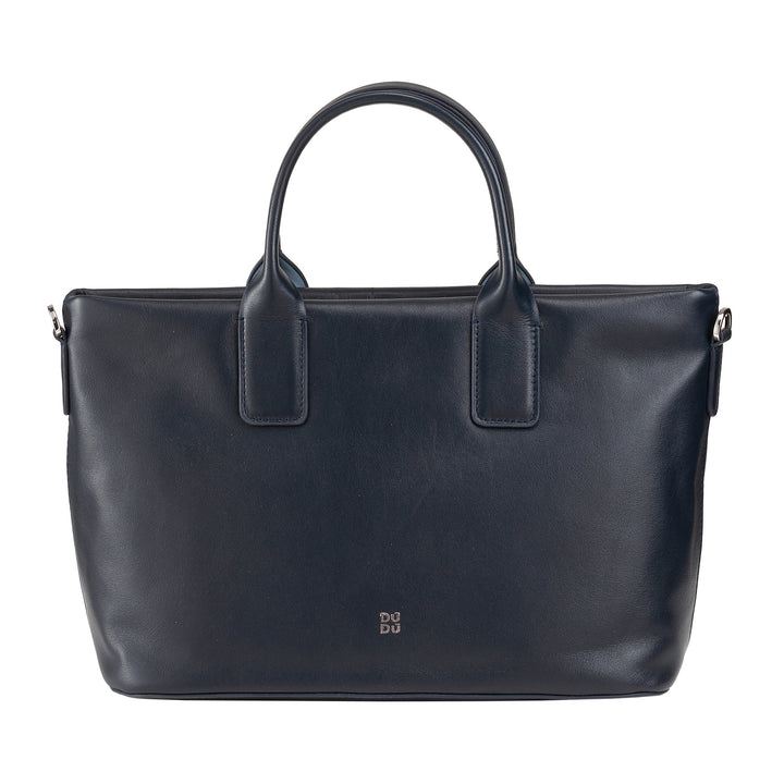 DUDU Damen-Lederhandtasche mit Schultergurt, kleine mittelgroße Umhängetasche mit Reißverschluss und abnehmbarem Schultergurt, elegante bunte Handtasche