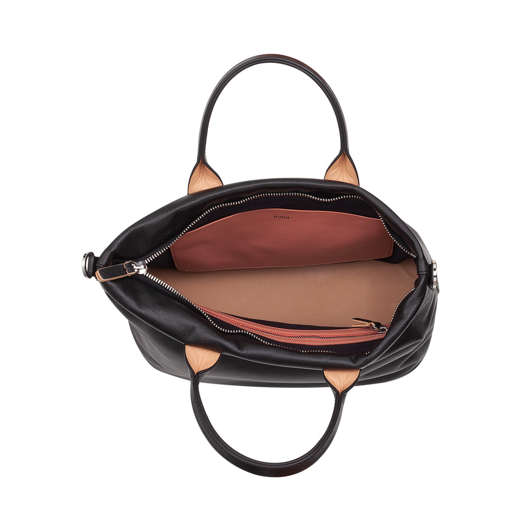 DUDU Damen-Lederhandtasche mit Schultergurt, kleine mittelgroße Umhängetasche mit Reißverschluss und abnehmbarem Schultergurt, elegante bunte Handtasche