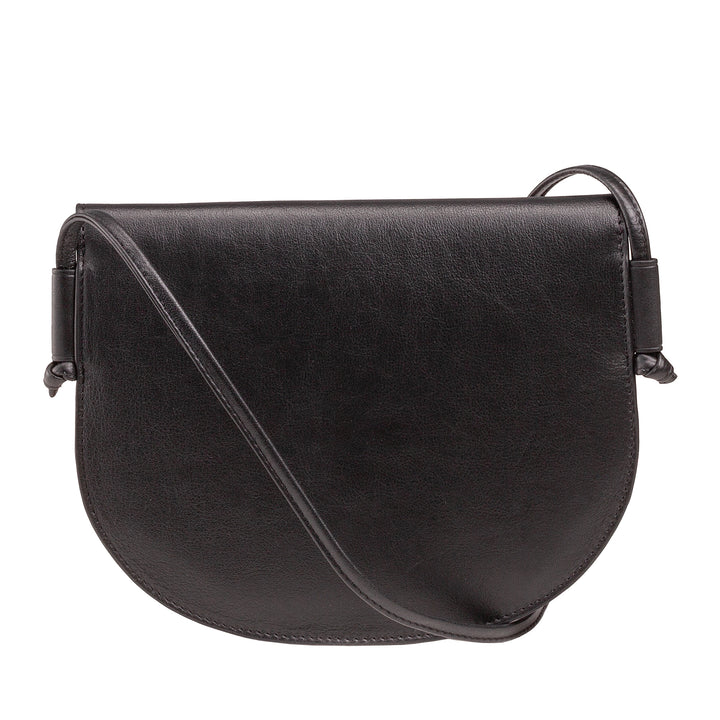 DUDU Petit sac à bandoulière en cuir pour femme, sac à main au design compact et fin avec fermeture à bouton, bandoulière réglable