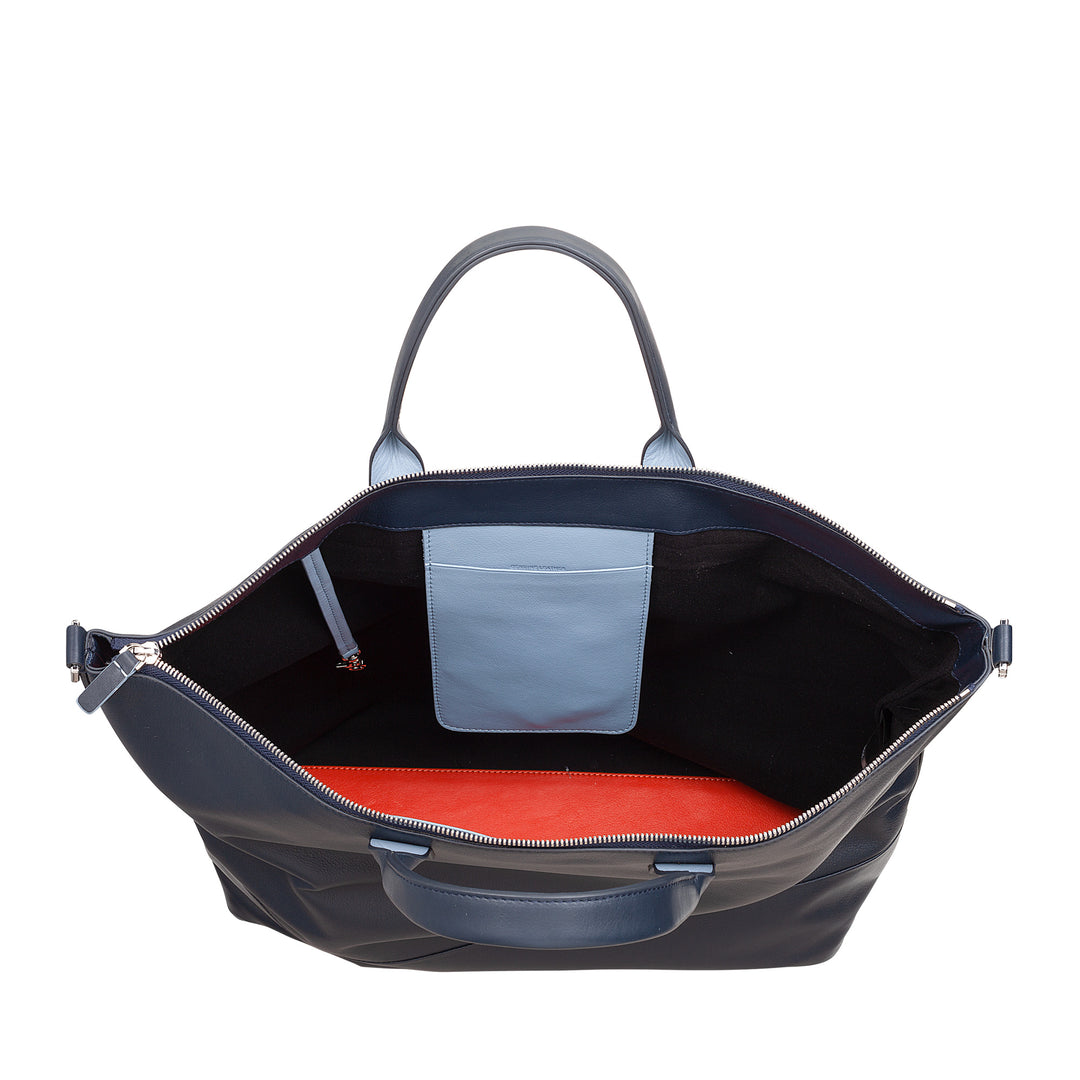 DUDU Large Soft Leather Women&
