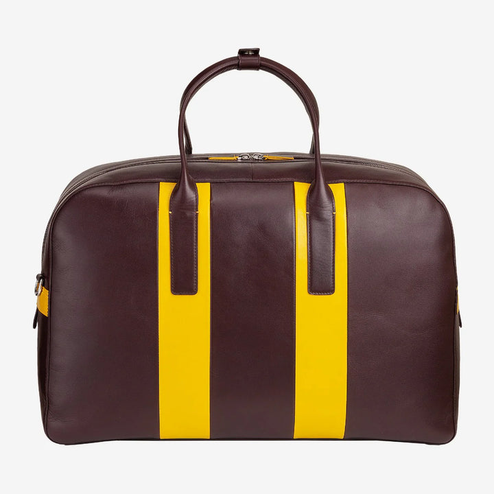 DUDU Leder-Reise-Umhängetasche, Wochenend-Sporttasche für Männer und Frauen, 32 l, groß, 49 cm, Wochenend-Reisetasche