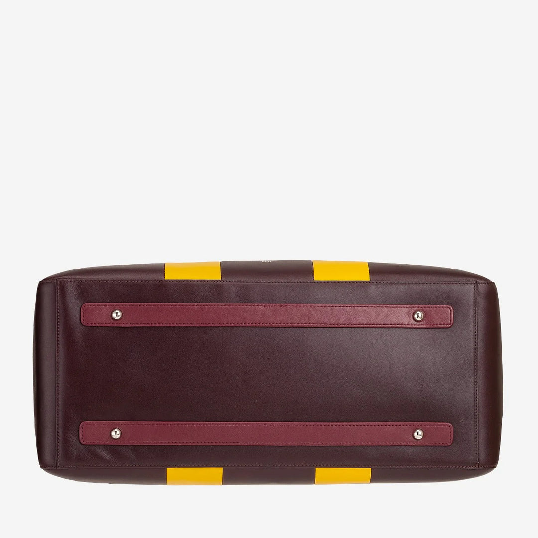 DUDU Leder-Reise-Umhängetasche, Wochenend-Sporttasche für Männer und Frauen, 32 l, groß, 49 cm, Wochenend-Reisetasche