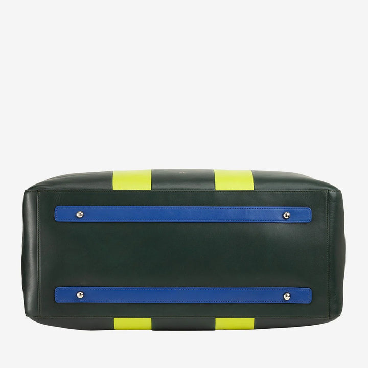 DUDU Leder-Reise-Umhängetasche, Wochenend-Sporttasche für Männer und Frauen, 32 l, groß, 49 cm, Wochenend-Reisetasche