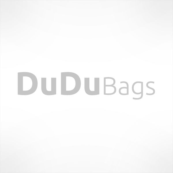 DUDU Bustina da Polso in Pelle e Tessuto con Cerniera – Busta Pochette Uomo Donna Elegante e Compatta con Laccetto Removibile