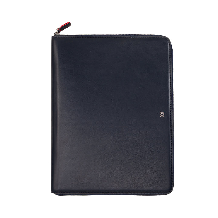 DUDU A4 cuir Document dossier bureau presse-papiers multicolore iPad tablette dossier avec fermeture éclair