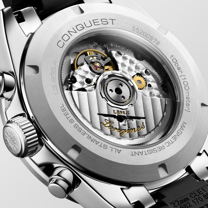 Longines orologio Conquest Chronograph 42 mm L3.835.4.32.9