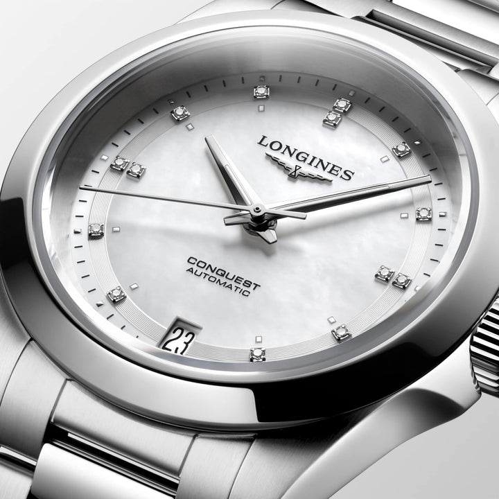 Longines orologio Conquest 34 mm L3.430.4.87.6