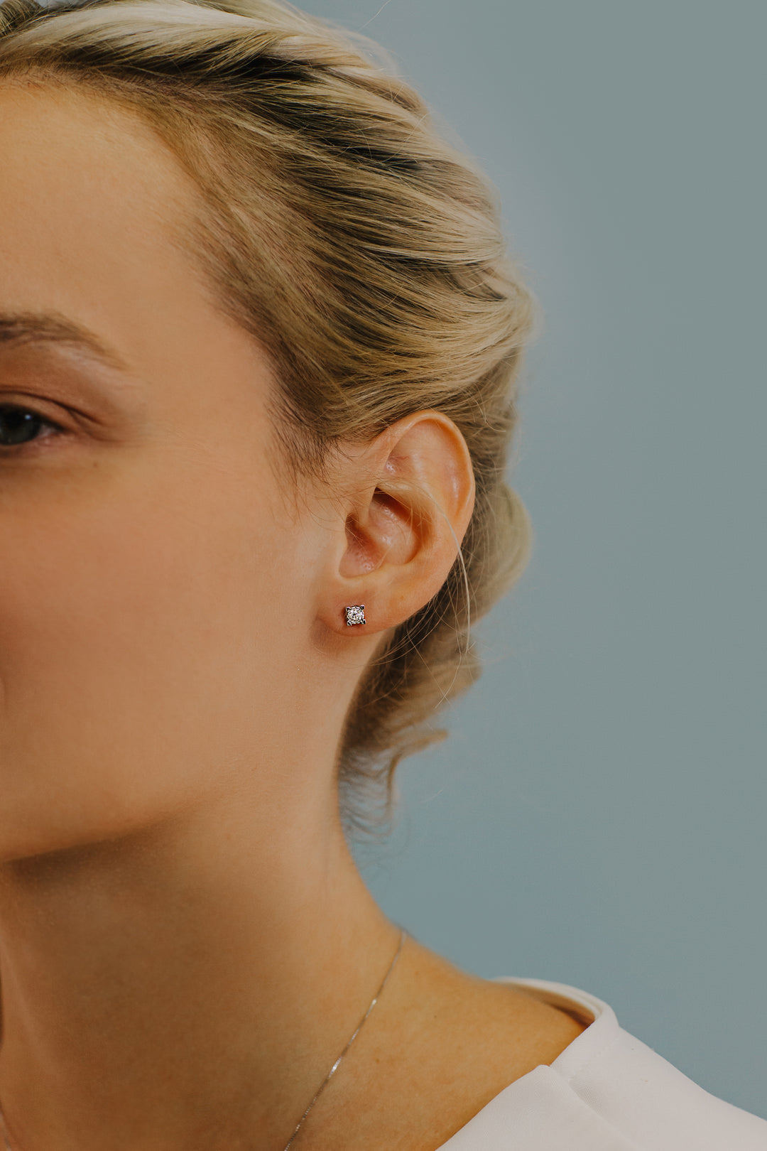 Comete Earrings Diamond light points in Gold and Diamonds ORB1008