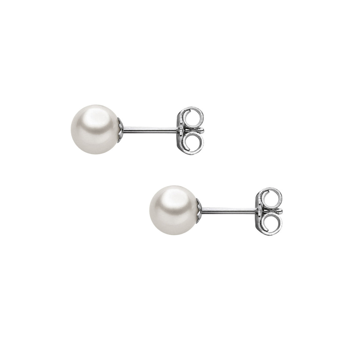 Comete Pearl Earrings in Gold ORP294B