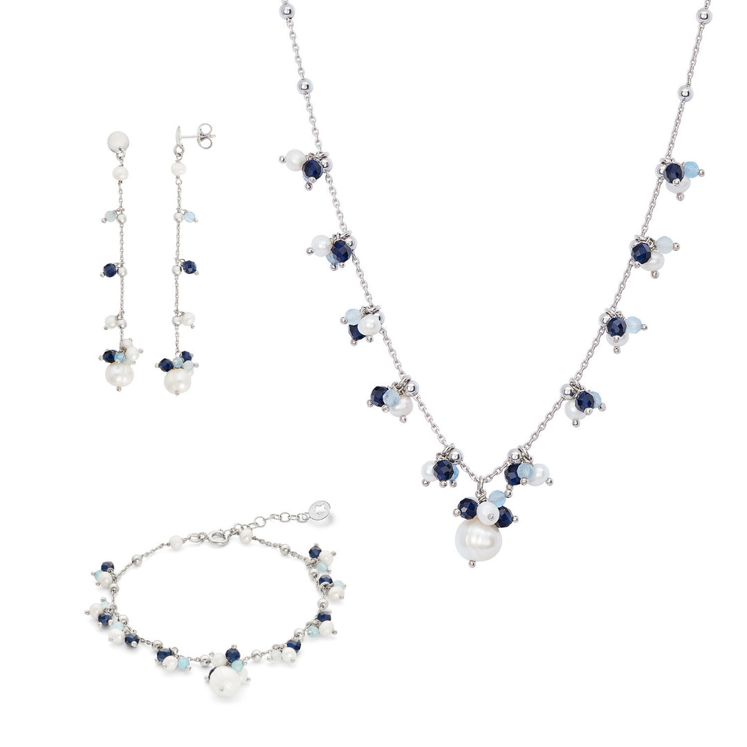 Comete Bracelet, collier et boucles d&