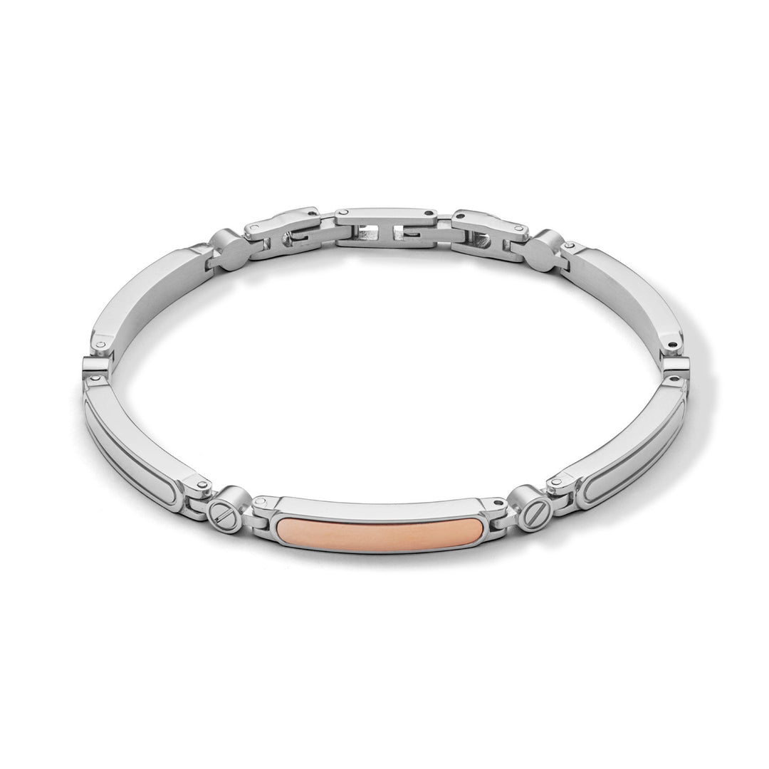 Comete-Armband aus Stahl und roséfarbener PVD-Beschichtung UBR1010