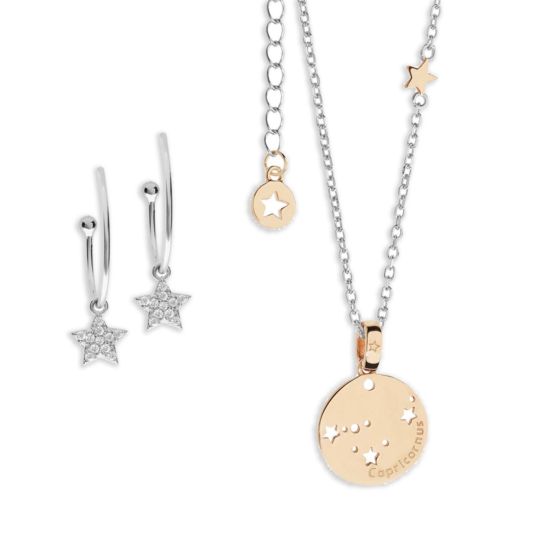 Comets Earrings and Necklace Constellation Capricorn KIT208174