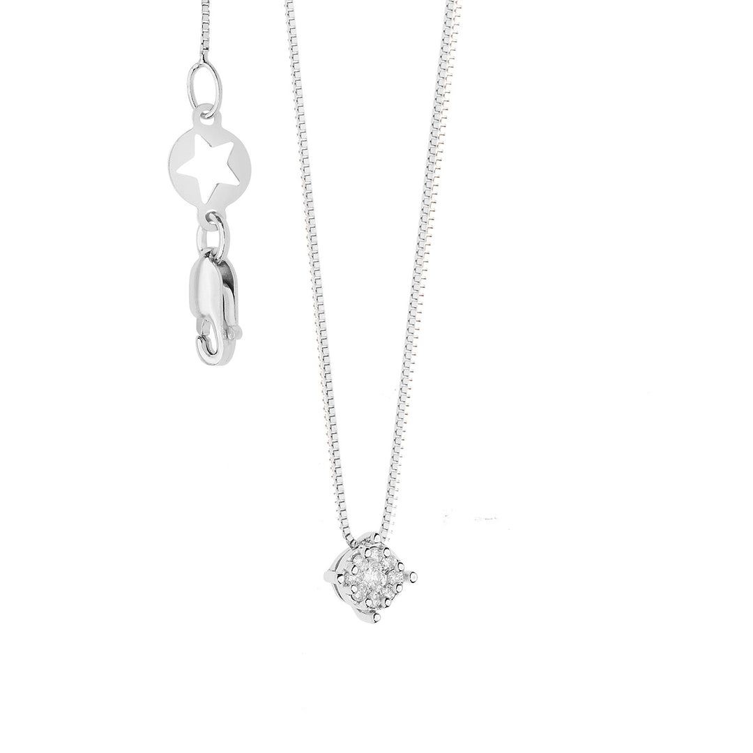 Collier Comete en Or, Diamants Roses GLB1610