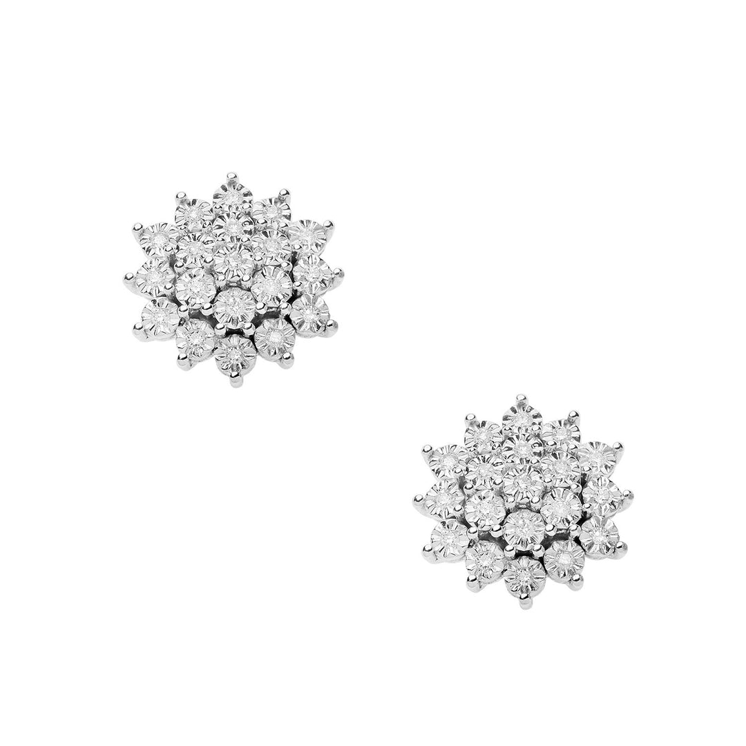 Comete Orecchini in Oro bianco e Diamanti Momenti ORB1090