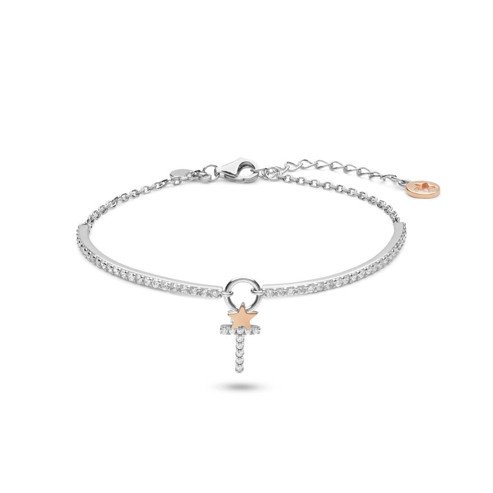 Comete Silver Bracelet Letter T BRA196