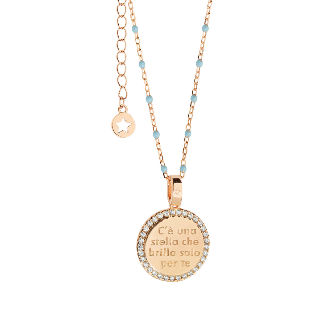 Comete Girocollo in Argento Stella GLA229