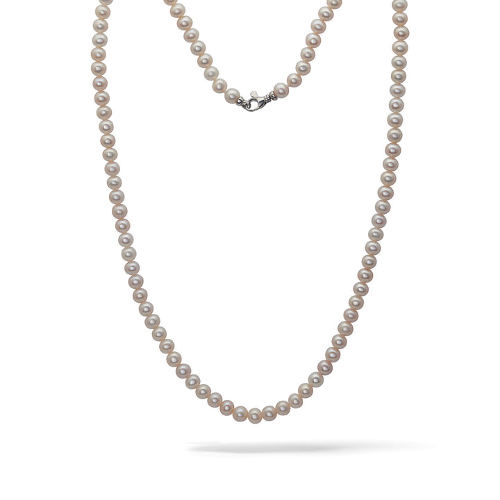 Comete Silver Necklace with Cultured Pearls UGL743M50