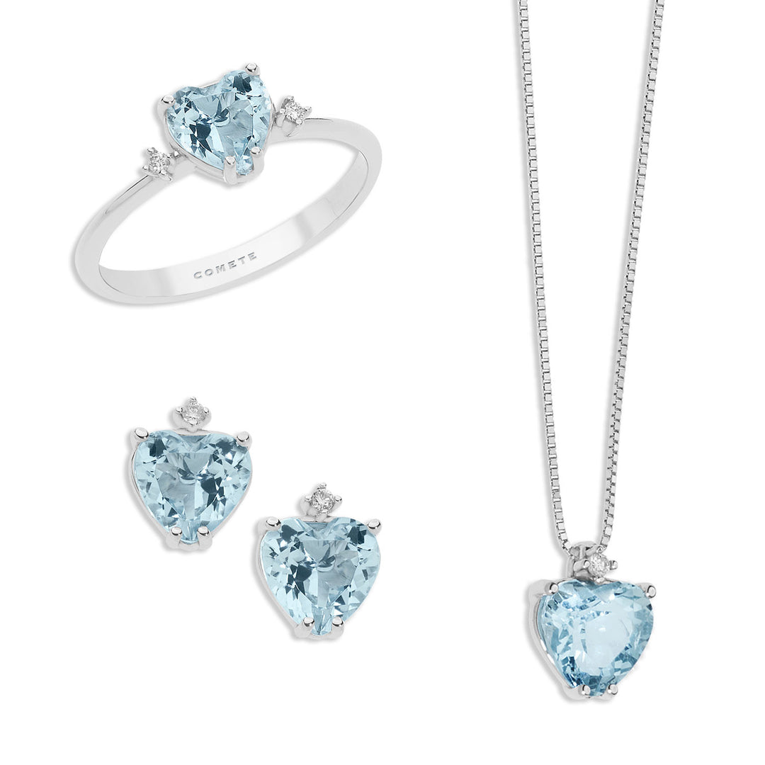 Collier, bague et boucles d&