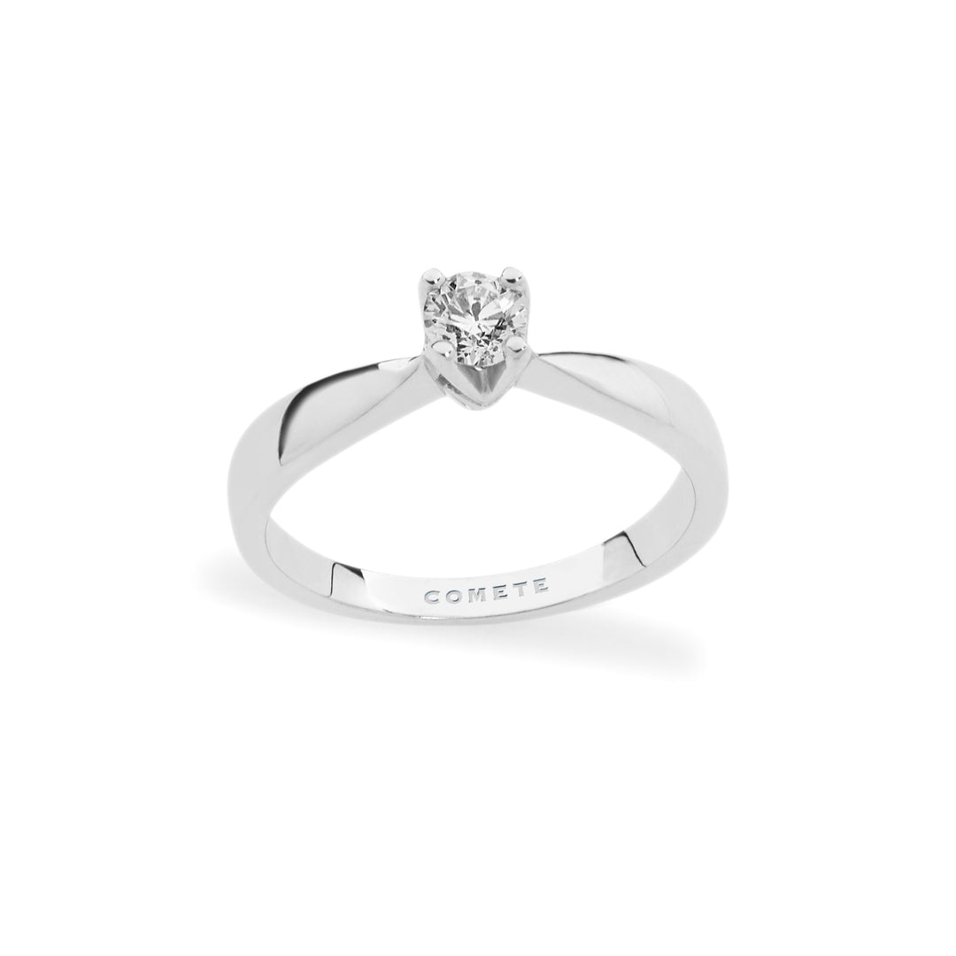 Comete Classic Solitaire in Gold und Diamant ANB2062