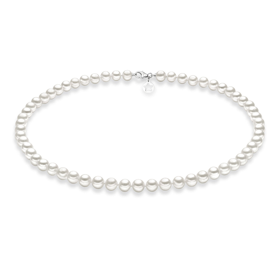 Collier Comete avec perles en or Acquadolce FWQ106S