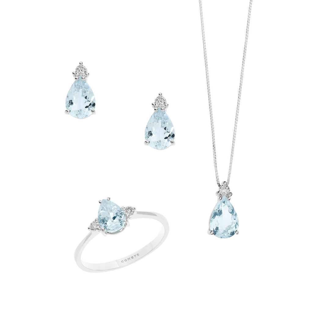 Collier, bague et boucles d&