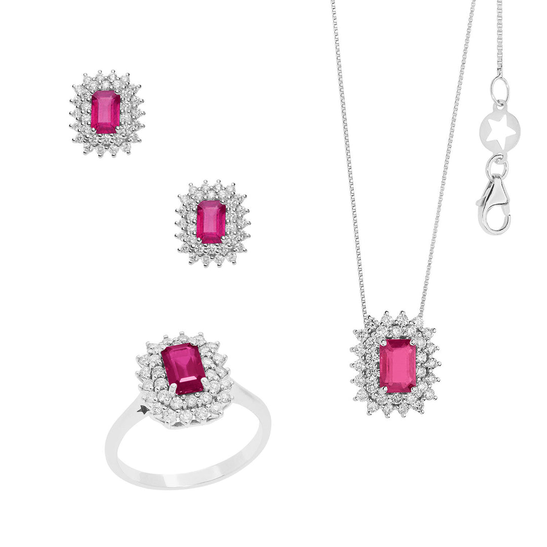 Collier, Bague et Boucles d&