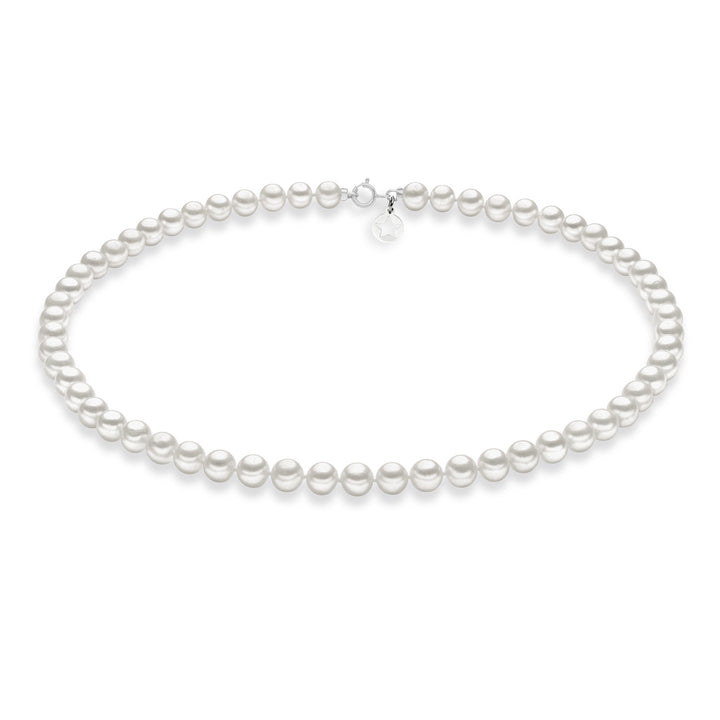 Comete Freshwater Pearl Necklace in Gold FWQ106AM