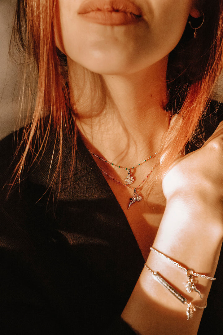Comete Silver Star Necklace GLA227