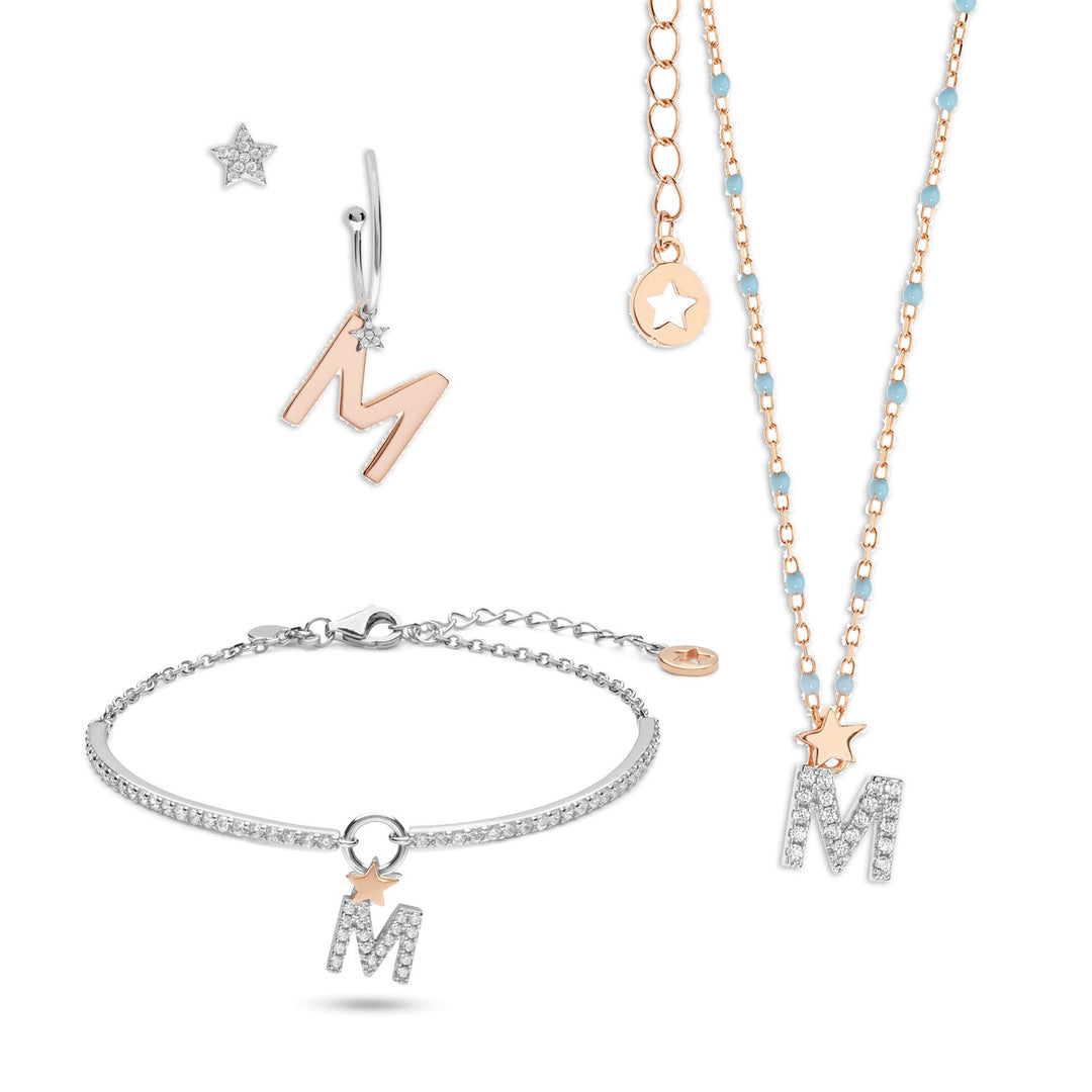Collier, boucles d&