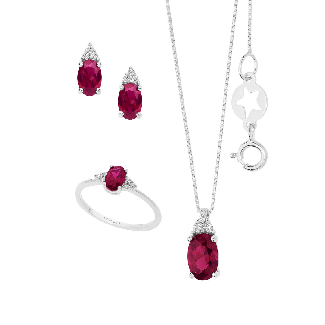 Collier, Bague et Boucles d&
