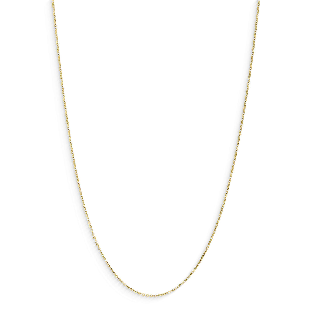 Comete-Halskette aus 375‰-Gelbgold, Kette ø 0,20 mm, KGLB1417