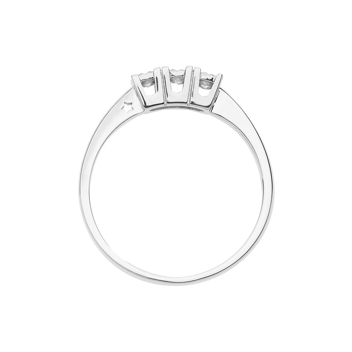 Comete Anello Trilogy in Oro e Diamanti ANB2643