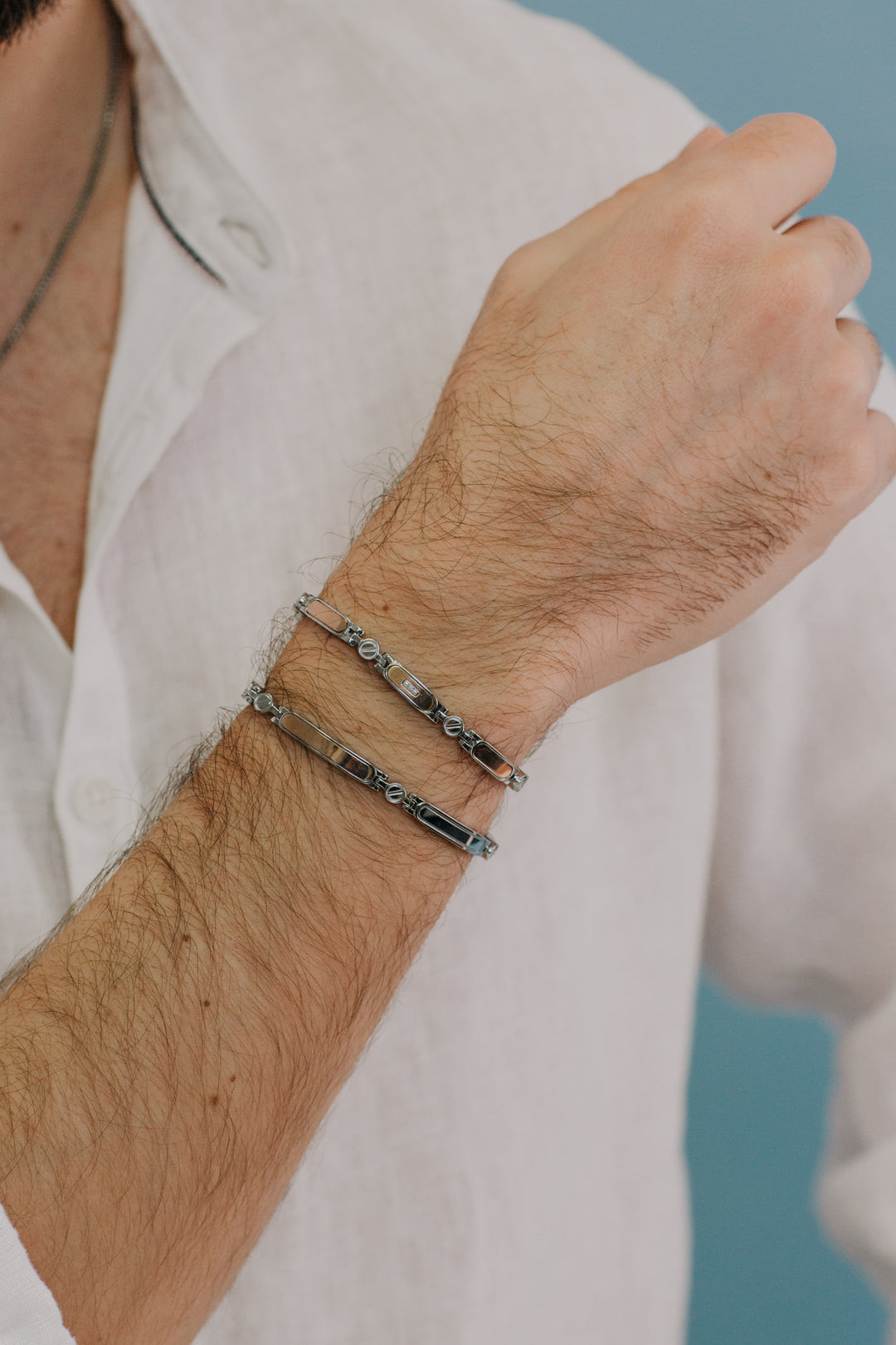 Comete-Armband aus Stahl und roséfarbener PVD-Beschichtung UBR1010